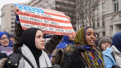 تصویر در انتقام آمریکا از مسلمانان به بهانه تروریسم