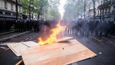 تصویر در انتقاد سازمان ملل از نقض حقوق مسلمانان در فرانسه