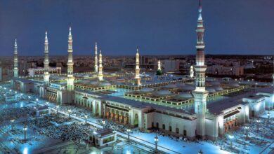 تصویر در مسجد النبی از ۲۰۰ میلیون نماگزار از آغاز سال هجری استقبال کرد